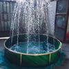 2X 0,4m Piscina de Spray Branca Casamento Piscina de Spray Fonte Redonda Piscina de Spray Casamento Piscina de Spray