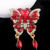 Borboleta de Cristal Vintage Argila Macia Bola de Diamante Furo Reto Contas DIY Corrente de Celular Chaveiro Corrente de Bolsa Argila Cerâmica Acessórios de Indústria Pesada
