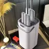 Mop Preguiçoso da Moda, Separação Rotativa Úmida e Seca Doméstica, Balde Mop Plano Mãos Livres, Conjunto de Limpeza de Uma Passada