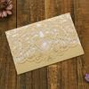 Fabricante de Shenzhen Escultura em Papel Recortado Convite Europeu Convite para Banquete de Negócios Convite de Casamento Cartão de Boas-Vindas Festivo