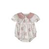 Vestido de Verão Fofo para Bebê Super Fofo Gola de Orelha de Coelho Bolsa Roupas Largas Roupas Novas para o Recreio do Bebê Roupas para Recém-Nascidos