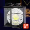 Bola de Basquete Refletiva Luminosa Legal Não. 7 para Adultos e Estudantes, Adequado para Uso Interno e Externo, Resistente ao Desgaste, Alta Elasticidade, Antiderrapante Esportivo Basquete