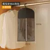 Funda Antipolvo para Peluca Transfronteriza Bolsa de Almacenamiento No Tejida Ventana Transparente Peva Bolsa de Almacenamiento con Colgador Bolsa Colgante para Peluca