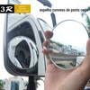Espelho Retrovisor 3R para Caminhões e Ônibus, Espelho Convexo para Selfie de Ponto Cego, Espelho Redondo Pequeno no Espelho Retrovisor, Espelho Pequeno Redondo Espelho-Dentro-de-Espelho