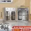 Acero Inoxidable 304 Gabinete Almacenamiento Gabinete Bajo Gabinete Bajo Exterior Cajón de Almacenamiento de Archivos con Cerradura Puerta Doble Gabinete de Herramientas