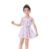 Roupa de Banho Infantil Meninas 2025 Verão Nova Roupa de Banho Pequena, Média e Grande Infantil Bebê Fofa Estilo Ocidental Roupa de Banho para Meninas
