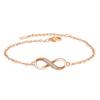 Pulsera de Moda de Nicho Infinito con Forma de 8 a la Moda Combinación Verano Buena Vida Explosiones Lujo Ligero Sentido del Diseño de Moda Mujeres