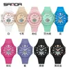 Reloj Impermeable para Estudiantes de Secundaria, Reloj Luminoso Estilo Coreano Color Caramelo para el Verano, Reloj Electrónico Estilo Universitario para Hombres y Mujeres