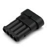 282079 -1 Conector Impermeable para Coche 3/4P Macho y Hembra Conector de Conversión HID de Bloque de Terminales de Alambre de Inserción Rápida