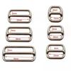 Spot 50MM Venta al por Mayor Metal Hebilla Japonesa Aleación de Zinc Hebilla en Forma de 8 Accesorios de Herrajes para Equipaje Hebilla Ajustable de Tres Velocidades