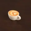 Exclusivo Transfronterizo Resina Artificial Arte Latte Taza de Café Juguete de Comida Niños Casa de Muñecas Educativa DIY Accesorios en Miniatura DIY
