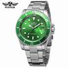 Reloj automático mecánico Winner de moda para hombre, casual, water ghost, al por mayor