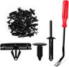 60PCs fivela Fender flare protetor de para-choque para Jeep Wrangler Chrysler Ford