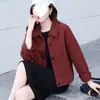 Chaqueta de Mezclilla Casual para Mujer Chaqueta Corta Nueva Primavera y Otoño Estilo Coreano Estilo Occidental Chaqueta Top con Aspecto Delgado que Reduce la Edad