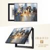 Pintura Decorativa de Lujo Ligero para Caja de Medidor Eléctrico para Cubrir la Caja, Estilo Moderno Simple, Instalación sin Taladro para Entrada, Comedor, Pintura Colgante para Cubierta de Caja Multimedia