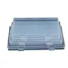 Caja de Almacenamiento Transparente Rectangular Transfronteriza Caja de Juguetes de Rompecabezas Caja Organizadora de Archivos y Boletos Caja de Empaque de Plástico para Piezas