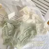 Calcinhas de Renda Populares para Mulheres, Sem Costura, Seda Gelada Popular, Forro 100% Algodão na Virilha, Tanga Feminina Sexy de Cintura Média Respirável
