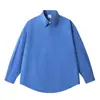 Ropa para Hombre Beijie 2026 Otoño Nueva Llegada Camisa Tricolor de Color Sólido para Hombre Camisa Sencilla de Manga Larga Top Básico Holgado