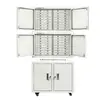 Armário de Armazenamento para Celular 5G Gabinete de Blindagem para Celular Sala de Exame Escolar Blindagem Física Armário para Celular de Chão com Fechadura