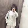 Estilo Japonês 2026 Outono Nova Camisa Feminina de Manga Longa Single-Breasted Solta Listrada Casual Moda Camisa 491297