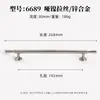 Venta Directa de Fábrica de Tiradores Originales de Lujo Ligero para Puertas de Armario, Tiradores de Plata Cepillada Francesa para Puertas de Muebles y Gabinetes, Tiradores de Agujero Único para Cajones de Gabinete