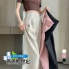 Pantalones Finos de Lino de Pierna Ancha para Mujer, Traje de Algodón y Lino, Pantalones Casuales de Seda Helada de Cintura Alta para Mujer, Novedad Verano 2026