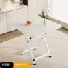 Mesa de comedor plegable, mesa de puesto portátil, mesa y silla plegables pequeñas simples, mesa cuadrada para dormitorio, mesa pequeña para uso doméstico, mesa de comedor
