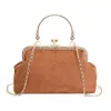Bolso Bandolera de Moda con Cadena 2025 Bolso Pequeño Personalizado de Moda en Relieve Bolso de Noche Bolso de Mano de Alta Gama