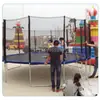 Cama Elástica Interior para Casa de Niños Trampolín Grande para Jardín de Infancia Cama Elástica Rebotadora Comercial para Adultos al Aire Libre con Red de Seguridad