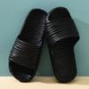 Pantuflas para Mujer de Verano para Baño Antideslizantes de Suela Gruesa Suaves Pantuflas Eva para Exterior Transpirables Resistentes al Desgaste Sandalias para Pies No Apestosas