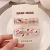 Lindo Pinza para el Cabello de Gatito Cuadros Pato Picos Lazo Corazón Dulce de Niña Clip para Flequillo Pinza de Dibujos Animados