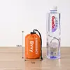 Lona de Tres Compartimentos Poliéster Exterior Primeros Auxilios Saco de Dormir Tienda de Campaña Almacenamiento Portátil Cordón de Nylon Bolsa de Empaque con Cordón