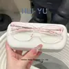 Novos Óculos Cat Eye com Topo Reto Femininos Retrô High-End Versáteis Emagrecimento Facial Dobradiça de Inserção TR Bloqueio de Luz Azul Armações para Óculos de Miopia Masculinos