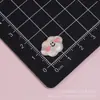 Pirulito de nuvem arco-íris de desenho animado transparente Acessórios de resina DIY Cola de creme Capa de celular Presilha de cabelo Acessório de cabelo Tamancos