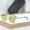 Nuevas Gafas de Sol de Alto Valor con Doble Puente, Gafas de Sol de Moda de Gama Alta, Visores Solares Poligonales Retro Europeos y Americanos Bowie
