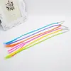 Gran oferta de peluca con pequeñas pinzas de garra y cuentas de colores, trenza torcida para niños, accesorios para el cabello para actuaciones festivas, tocado de aro para cabello liso