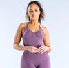 Conjunto Df de Pantalones Largos y Chaleco Más Vendidos de Amazon, Chaleco Deportivo de Cuello Halter de Nailon Mate de Alta Elasticidad Ultrafino