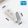 Ganchos de Ropa de Acero Inoxidable para Vestuario, Puerta de Partición de Baño, Ganchos de Pared para Baño, Venta al por Mayor