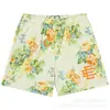 2025 Transfronterizo Europeo y Americano Nuevo Verano Floral Gimnasio Deportes Hombres Casual Moda Pantalones de Playa Personalizado Costero