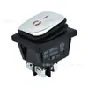 Interruptor Marino Impermeable de Acero Inoxidable Kcd4-30A con Luz Pie de Tornillo Balancín 30A Interruptor de Encendido