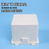 Caja de cables de PVC con posicionamiento de orejas, caja inferior oculta 86, caja de cables fija empotrada, posicionamiento de película de aluminio, caja de interruptores a prueba de explosiones a prueba de agua