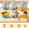 Baked Cake Mold Pudding Tin Cupcake Tart Mold High Temperature Resistant Oven Air Fryer Special Tin Foil Box