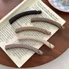 Pinza de Plátano para Cabello de Nuevo Producto Transfronterizo, a la Moda, Sencillo, de Gama Alta, Exquisito, Pinza Grande para Cabello para Cola de Caballo Alta, Accesorio para el Cabello, Pinza de Tiburón