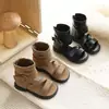 Sandalias Romanas Caladas Ins Retro 2026 Verano Nuevos Zapatos Cruzados de Princesa con Punta Abierta Estilo Coreano para Niñas con Falda