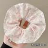 Scrunchie Grande de Encaje Dulce para Mujer, Goma para el Cabello de Alta Gama para Cabello Grueso, Cuerda para Moño, Accesorio para el Cabello