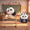 Jenga Panda Caja Sorpresa Creativo Moderno Adornos de Escritorio Decoración Mascota Linda Regalos de Vacaciones Venta al por Mayor