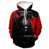 Comercio Exterior Popular Espíritu Samurai Japonés Sudadera con Capucha Estampado Digital 3D Ropa de Cosplay Periféricos Venta Directa de Fábrica