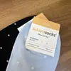 Meias Curtas de Algodão Importadas da Kikiya Dongdaemun Coreana para Mulheres, Coleção Primavera/Verão, Novidade, Atacado, com Bordas Franzidas e Bolinhas