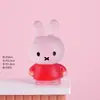 Adornos de Paisaje en Miniatura Figura de Conejo de Pie Resina Accesorios Pequeños Creativos Lindos Hechos a Mano Piezas de Decoración DIY