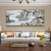 Novo estilo chinês Empresa Escritório Estudo Paisagem Pintura Hongyun Dangtou Pintura Suspensa Pintura Mural Pintura do Salão Médio Sala de Estar